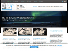 Tablet Screenshot of mindthevalue.com